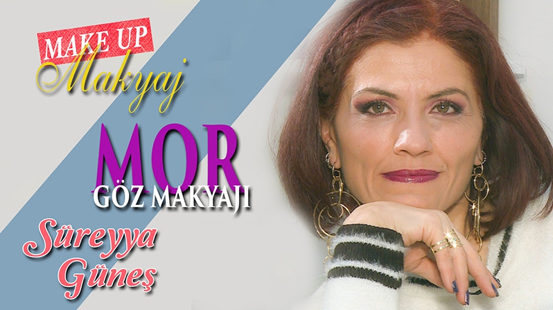 MOR GÖZ MAKYAJI